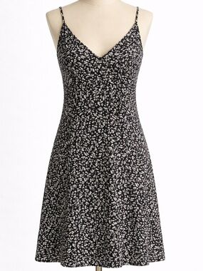 Volcom Black Floral Dress
